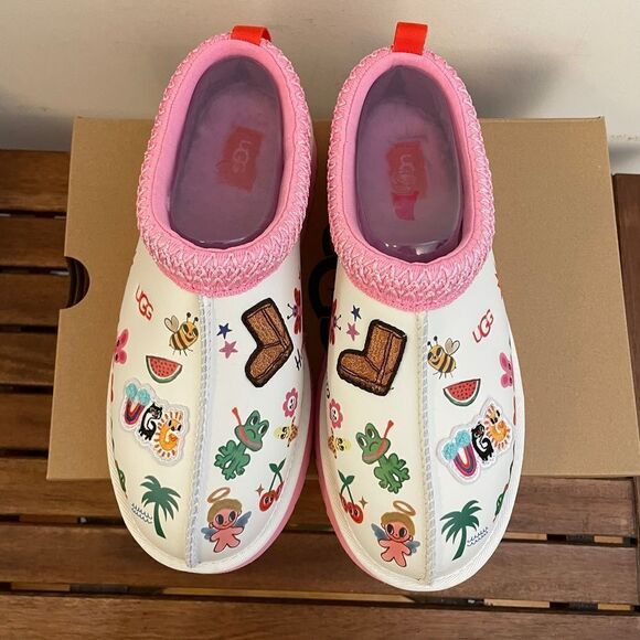 UGG Tazz Pop Sketch Slippers Limited Edition 2024 Women Size 6.5/Big Kid 5Y - Picture 6 of 16